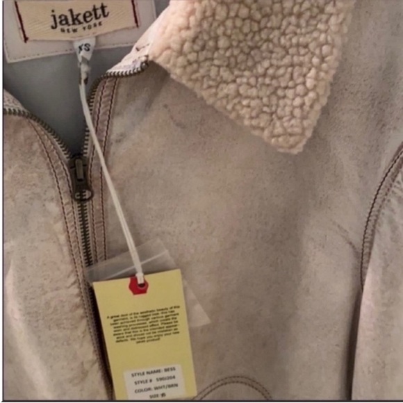 NWT Jakett NYC - Leather Jacket - Picture 5 of 6